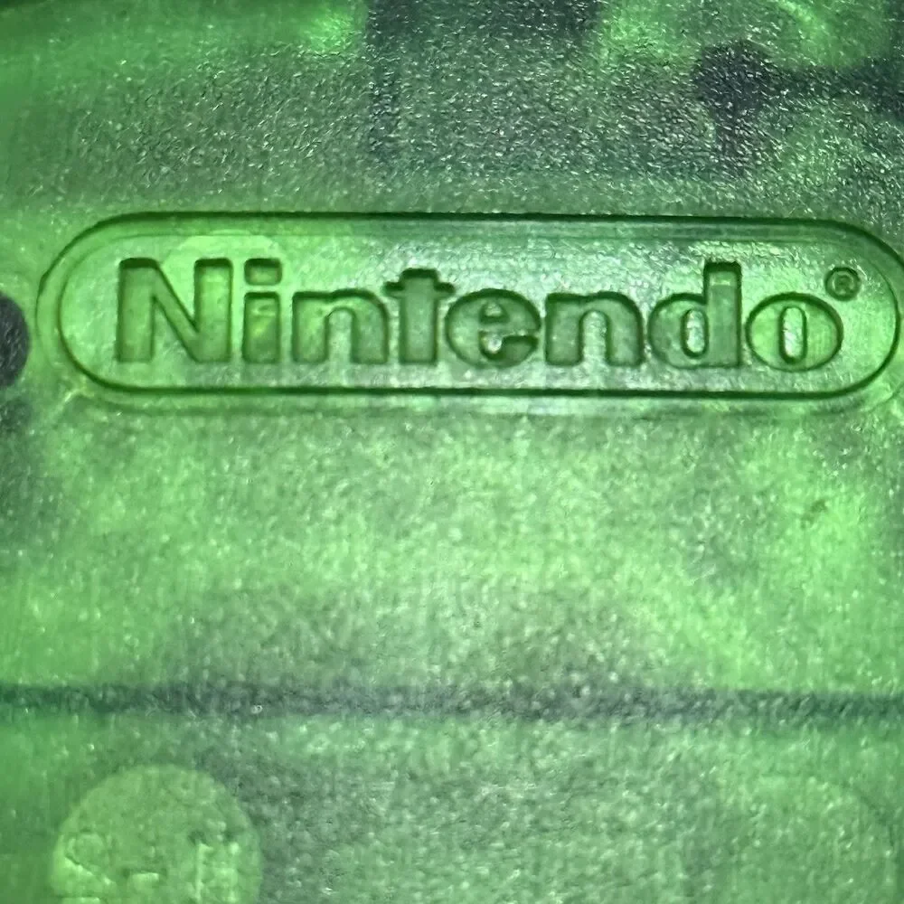 Nintendo 64 N64 Controller OEM Jungle Green Translucent Tested Works Great